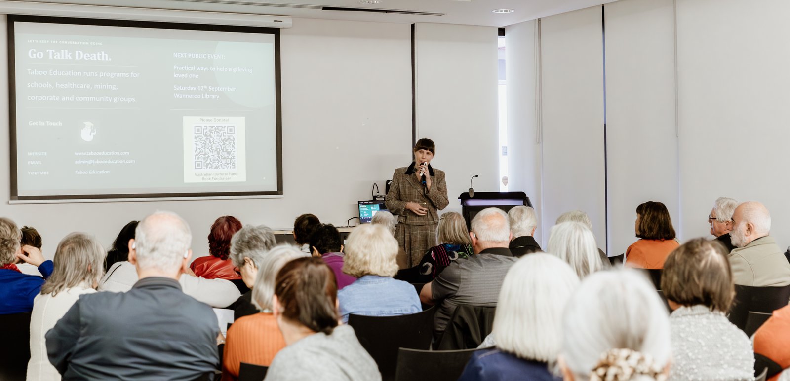 Taboo Education community workshop in progress